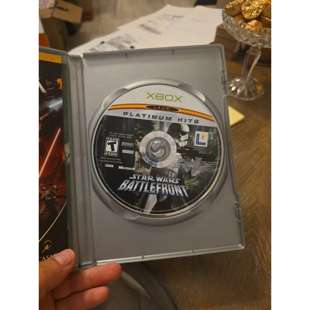 Star Wars: Battlefront (Microsoft Xbox, 2004) - Platinum Hits, complete, tested.
